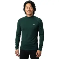 POC - Layer Merino Mock Neck Jersey - Radunterhemd Gr L grün