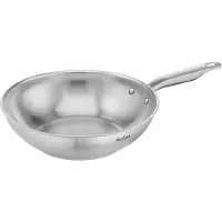 Tefal Wok "Wokpfanne Virtuoso Induktion 28 cm" Edelstahl 1 Stk. tlg. hochwertiger Premium-Edelstahl, unversiegelt, für alle Herdarten
