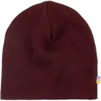 Joha - Kid's Wool Rib Hat Double Layer - Mütze Gr 52 cm rot