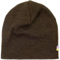 Joha - Kid's Wool Rib Hat Double Layer - Mütze Gr 54 cm braun