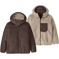 Patagonia - Boy's Reversible Ready Freddy Hoody - Winterjacke Gr XS braun