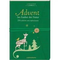 Sonstige Verlage Brief-Adventskalenderbuch - Advent im Zauber der Natur