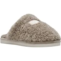 Esprit Pantoffel "MALENA", Damen, Gr. 41, Warmfutter, braun, Textil, Schuhe Pantoffel, Wohlfühlschuh, Hausschuh, Homeslipper mit Warmfutter, Topseller