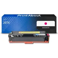 PrintAbout Toner kompatibel mit HP 207X (W2213X) - Magenta - Hohe Kapazität