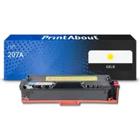 PrintAbout Toner kompatibel mit HP 207A (W2212A) - Gelb