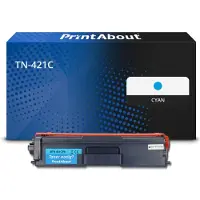 PrintAbout Toner kompatibel mit Brother TN-421C - Cyan