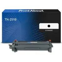 PrintAbout Toner kompatibel mit Brother TN-2510 - Schwarz - Normale Kapazität