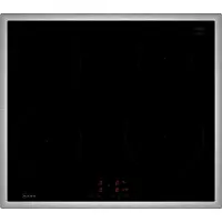 NEFF T46SBE1L0, Schwarz, Integriert, 60 cm, Zonen-Induktionskochfeld, Glaskeramik, 4 Zone(n)