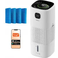 Webber MAGGIORE HH10001NX 12 l Verdunstungsluftbefeuchter mit WLAN und UV-Funktion für bis zu 100 m²