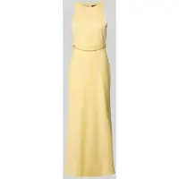 Armani Exchange für Damen. XW001971AF21553U2149 Maxikleid gelb (XL), Lässig, Party, Polyester, Ärmellos / Hosenträger