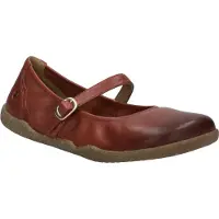 Josef seibel Ballerina "Cassandra 10, hibiscus", Damen, Gr. 38, braun (hibiscus), Obermaterial: 100% Rindsleder Leather cow., Schuhe Ballerina