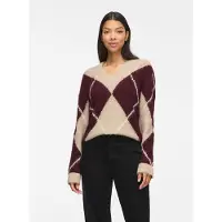 Vila Vitolise V-ausschnitt Strickpullover