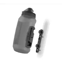 Fidlock - Twist Bottle 750 Compact + Bike Base - Fahrrad Trinkflasche Gr 750 ml grau