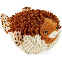 Myenergi Zappi Co Plüsch Kinder Kuscheltier Weiches Kuschel Plüschtier - Teil der Safari-Tiere-Kollektion, Perfekt für Kinder(20cm)(Kugelfisch)