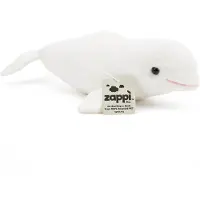 Myenergi Zappi Co Plüschtier, Belugawal (32cm Länge) Weiches, kuscheliges, umweltfreundliches Tiersammlung für geborenes Kind Erstes Kind