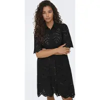 ONLY Spitzenkleid "ONLVALAIS S/S DRESS WVN NOOS"
