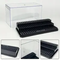 LEGO Black acrylic display case for minifigures