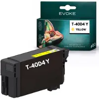 Evoke -Tinte, kompatibel mit dem Epson-Drucker T40D4 C13T40D440, gelb, 60 ml, kompatibel mit SureColor SC-T2100, T3100, T3100M, T3100N und T5100