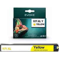 Evoke -Kompatible Patrone für den HP 971 XL CN628AE, gelb, 110 ml, kompatibel mit OfficeJet Pro x451dw, x476 und x551dw