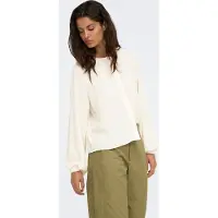 JDY Langarmbluse "JDYDIVYA LIFE L/S O-NECK SHIRT WVN" Polyester