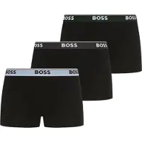 BOSS Trunk Packung, 3 Stk. aus Stretch-Baumwolle mit Logo-Bund, mittlere Bundhöhe