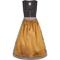Spieth & Wensky Dirndl "Kleopatra" mit dekorativer Schürze