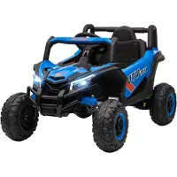 AIYAPLAY Kinder Elektroauto 12V Kinderauto UTV mit Fernbedienung, Softstart