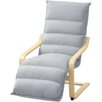 HOMCOM Relaxssessel Sessel mit Verstellbar Fußteil, Armlehne für Wohnzimmer