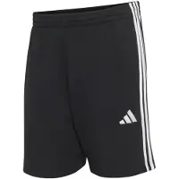 Adidas 1100000002199 SPORTSWEAR "ESSENTIALS 3-STREIFEN, FRENCH TERRY", Herren, Gr. L, N-Gr, schwarz (schwarz, weiß, normal, gr.), Obermaterial: 100% Baumwolle, Hosen 1100000002199