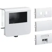 Hager SL200559159010 Geräteträger leer/Tragsteg SL 20x55 rw