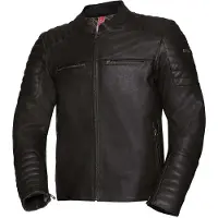 IXS Classic LD Dark Motorrad Lederjacke, dunkelbraun, 48