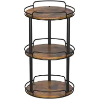 Merkloos Holz Lazy Susan Drehregal Organizer für Küche und Badezimmer