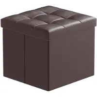 Merkloos Faltbare Aufbewahrungsbox mit Deckel 38x38 cm