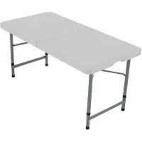 Merkloos Home Vida Klappbarer Tisch 4ft - Robuster Trestle Tisch für Innen und Außen