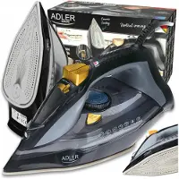 Adler Dampfbügeleisen Handgerät Strazak 3000W Ceramic Anti Drip Anti Calc Pro