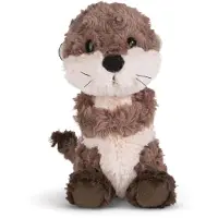Merkloos Niedlicher Weicher Kuschelotter 50 cm Grau