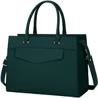Merkloos Damen Laptop Handtas 15,6 Zoll mit Clutch und Schulterriemen