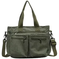 Merkloos Einfache Damen Schultertasche aus Cordura mit Dufttabletten
