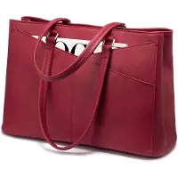 Merkloos Damen Laptop Handtasche, Große Wasserfeste Arbeitstasche