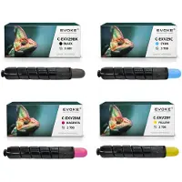 Evoke kompatibler Toner für Canon C-EXV29 CEXV29 4x CMYK:Schwarz,Cyan,Magenta,Gelb 117000 Seiten imageRUNNER ADVANCE C5030 C5030i C5035 C5035i C5235i C5240i
