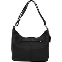 Merkloos Elegante Handtas aus Weichem Leder für Frauen