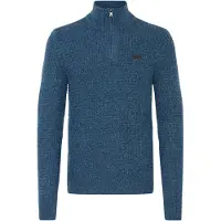 Blend Troyer "Troyer BHPatti", Herren, Gr. XL, blau (marineblaus melange), Obermaterial: 100% Polyacryl PAN., Pullover Troyer