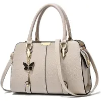 Merkloos Damenhandtasche aus Kunstleder für Arbeit und Freizeit