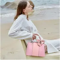 Markenlos Damentasche Modern Schultertasche Mittelgroß Elegant Umhängetasche aus Kunstleder mit vielen Fächern