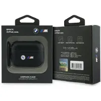 BMW Hülle für AirPods Pro 3, M Curved Line, Schwarz