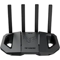 Asus TUF-BE3600, Wi-Fi 7 (802.11be), Dual-Band (2,4 GHz/5 GHz), Ethernet/LAN, Schwarz, Tabletop-Router