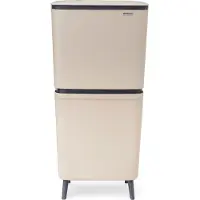 Brabantia SortUp Hi Abfallbehälter 20+25l, beige