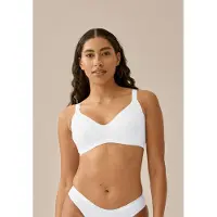Naturana Minimizer-BH , Damen, Gr. 80, Cup C, weiß, 86% Polyamid, 14% Elasthan, BHs Minimizer-BH