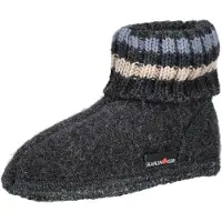 Haflinger Hausschuh "Stiefelette Wolle"