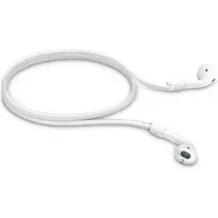 Kwmobile Halteband kompatibel mit Apple Airpods 1 / 2 / Pro / 3 Headphones - Kopfhörer Halter Band Strap in Weiß